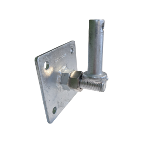 Stabel, flad montageplade, �20mm, justerbar