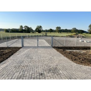 Panel dubbelgrind B:5,0 x H:1,8 m galvaniserad