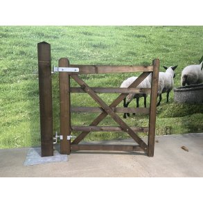 Sort-brunimprægneret