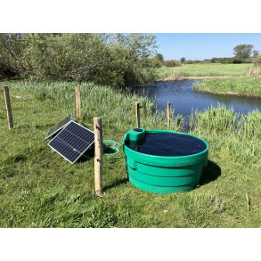 Solcellsdriven markpump