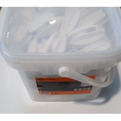 H&ouml;rnisolator vit, 100 stk