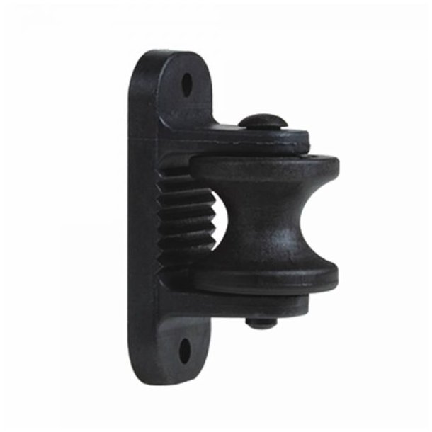 H&ouml;rnisolator. m. rul. t. eltrd, svart, 10 st.