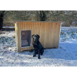 Hundkoja i tr� Lyx, storlek XL