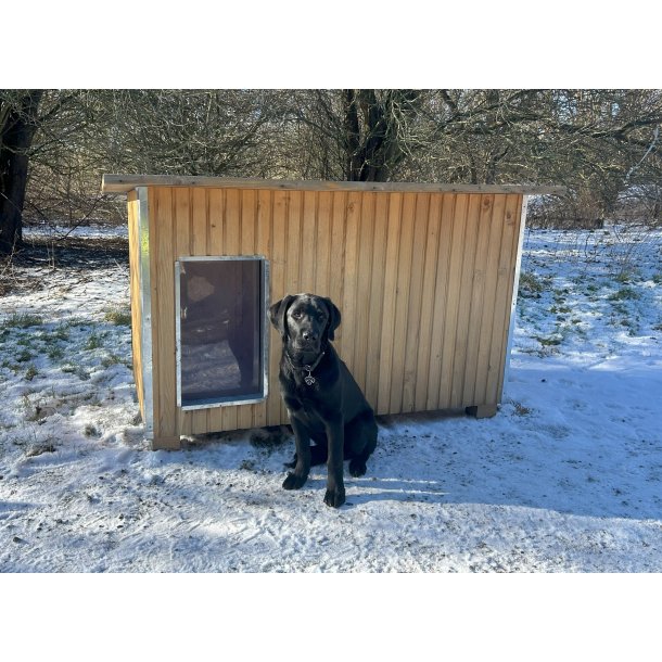 Hundehus i tr Lux (M)