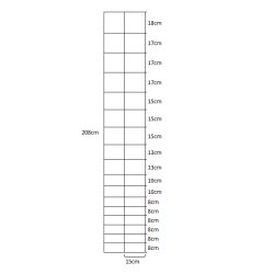 Supernet 208cm/18/15 100m