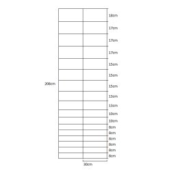 Supernet 208cm/18/30 100m