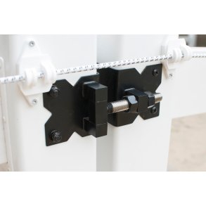 Dallas gngjrn set rostfritt svart