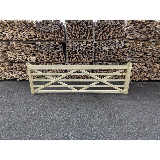 Country Farmer grind 300cm tryckimp, 5 ribbor