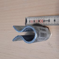 Gngj&auml;rn till att svetsas 20mm