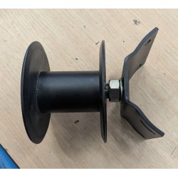 Hjul till skjutgrind - rund monteringsbeslag (1)