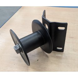 Hjul till skjutgrind - rund monteringsbeslag (1)