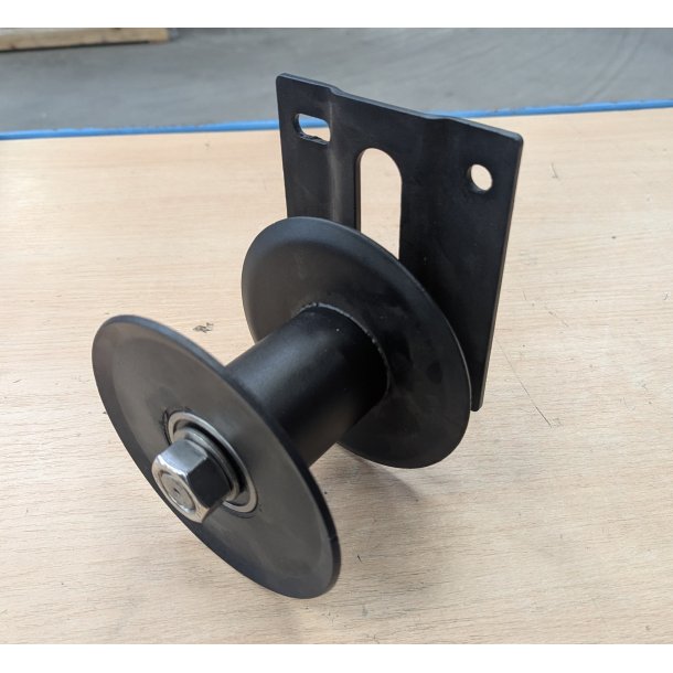 Hjul till skjutgrind - platt monteringsbeslag (1)