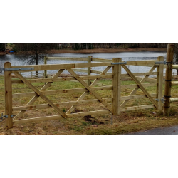 Country House grind, 120cm, gran, grn impregnerad 