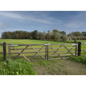 Country House grind, 240cm, gran, svartbrun impregnerad 