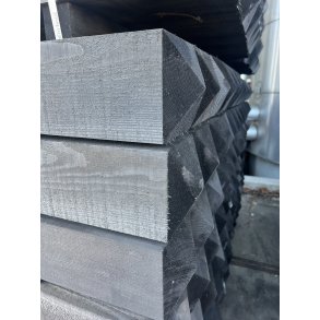 Grindstolpe 14x14x240cm svartbrun