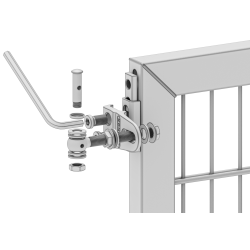 Panelgrind B:120 x H:180 cm galv.