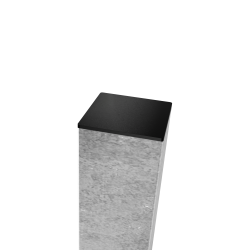 Stolpe komplet til komposithegn H140 cm