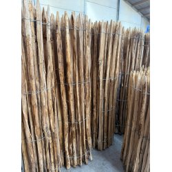 Kastanjestaket 175cm 7-8cm 5m