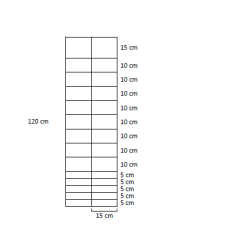 Stlstngsel 120cm/15/15 100m