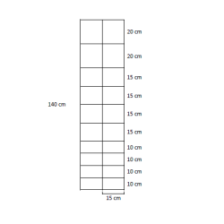 Stlstngsel 140cm/11/15 100m Light