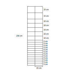 Stlstngsel 140cm/20/15 100m