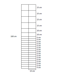 Stlstngsel 160cm/23/15 100m Light