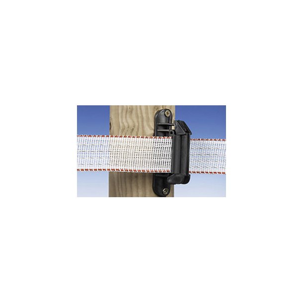Isolator f&ouml;r 40 mm band, svart, 20 st