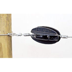 Hjrneisolator sort 5 stk.