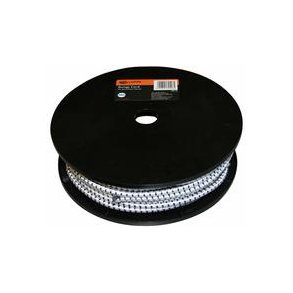 Strmledande gummirep 8mm 50m