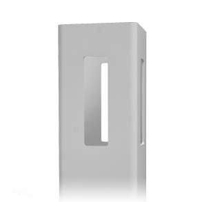 Dallas T-stolpe 2H 32cm H/A vit