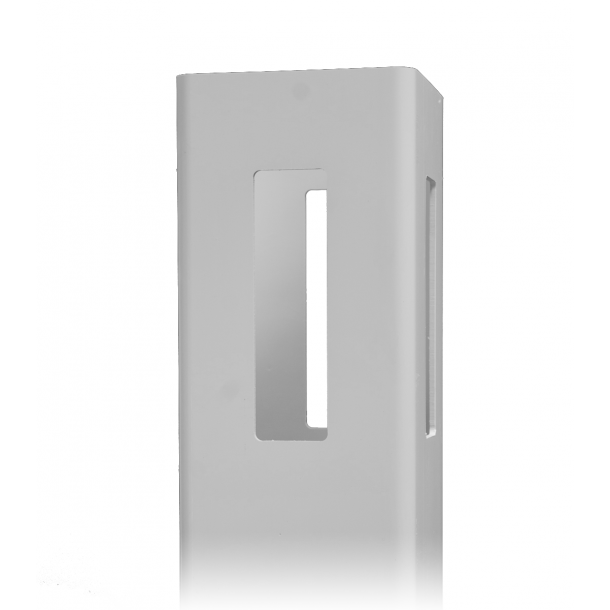 Dallas T-stolpe 3H 32cm H/A hvid