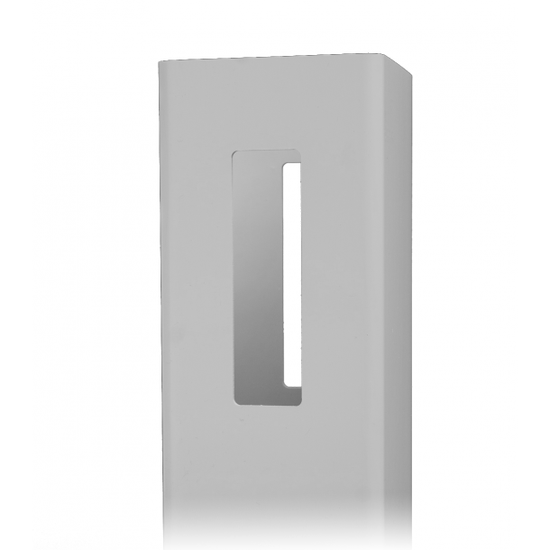 Dallas mellanstolpe 3H 32cm H/A vit