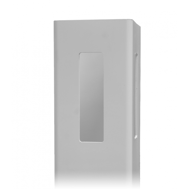 Dallas hrnstolpe 3H 27cm H/A vit