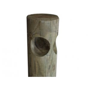 Texas hrnstolpe, 2-hl, 16x200cm