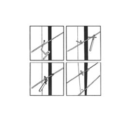 Trdklmma till Isolatorwood mellanstolpe 100 st.