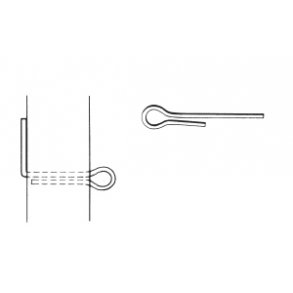 Trdklmma fr stolpar standard 100 st.