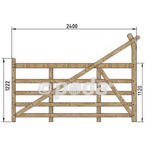 Country Ranger lge 240cm hrdttr HJRE