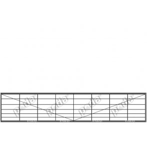 Lättviktsgrind H90xL450 cm