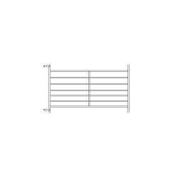 Fngstgrind till fr 180 cm h&ouml;jd 90 cm