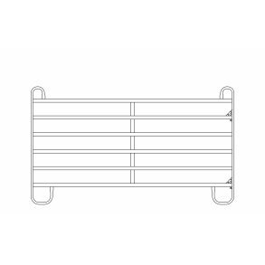 Fngstgrind för hästar/nötkreatur 300 x 170 cm