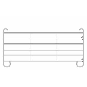Fngstgrind häst/nöt L360xH170cm