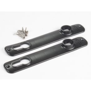 Locinox dkplade til indbygningsls 2stk