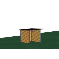 Vindskydd 3,5 x 3,5 m