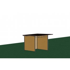 Vindskydd 3,5 x 3,5 m