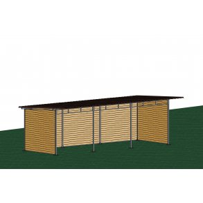 Vindskydd 3,5 x 10,5 m