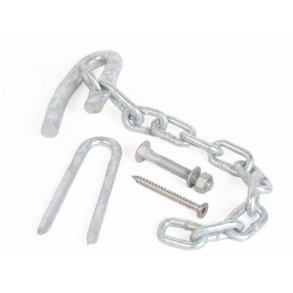 Lsanordning med kedja och krampa