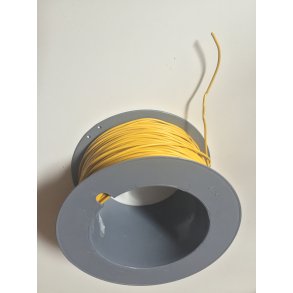 Ledning 1x0,75 mm2 100 m gul