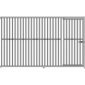 Grindsektion 300 cm standard