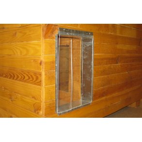 Dörr till hundkoja  (M) 24 x 37 cm