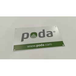 Skylt fr ntstngsel 16 x 9 cm